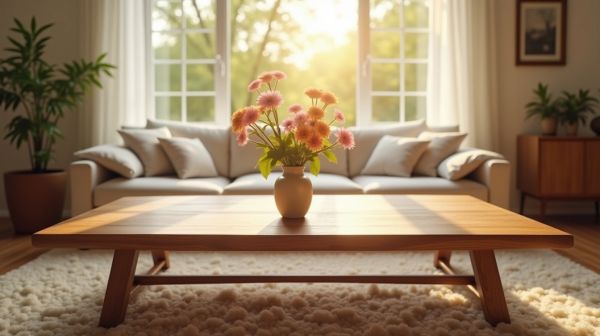 Tables basses en bois : un choix idéal pour votre décoration